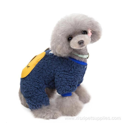 Eco-friendly comfortable cute winter fleece dog clothes